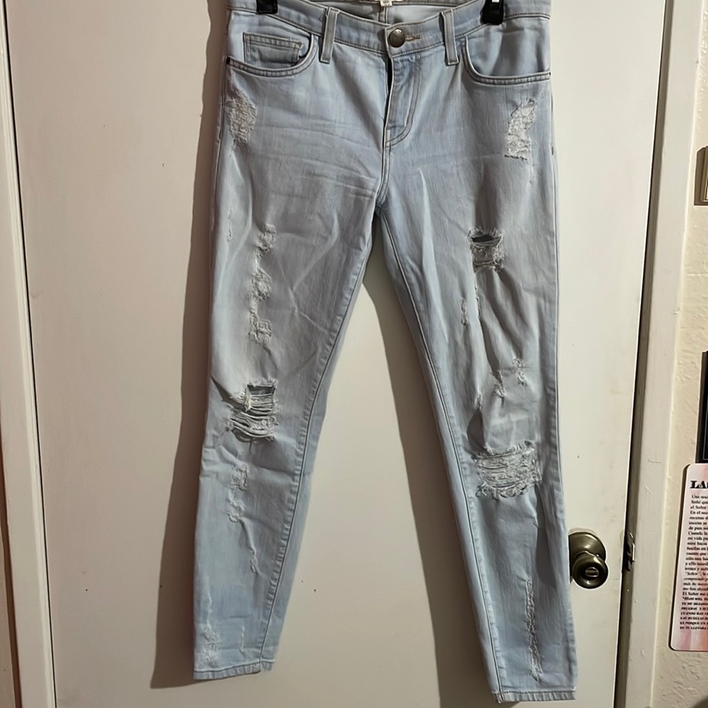 Current Elliott women’s denim pants. Blue. Size 28